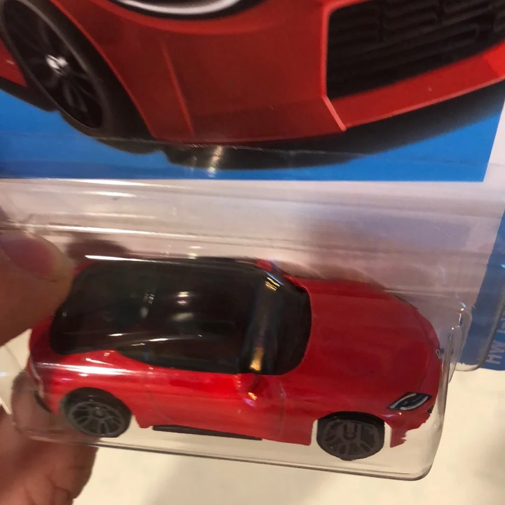 Red 2023 Nissan Z Toy Car